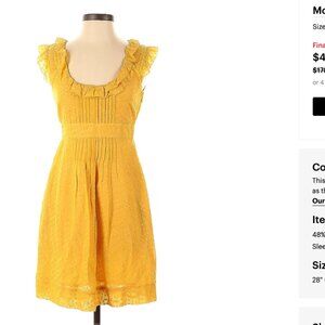 Yellow sundress / Yellow Moulinette Soeurs dress